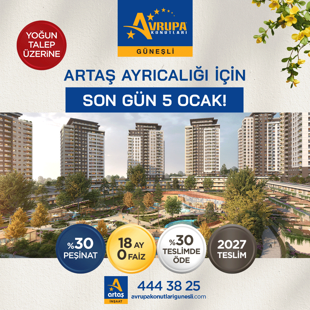 Şişli-2, Güneşli ve Oryapark Satışta