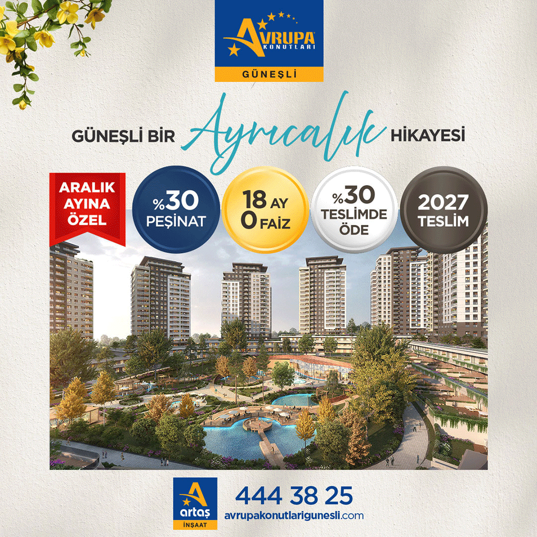 Şişli-2, Güneşli ve Oryapark Satışta